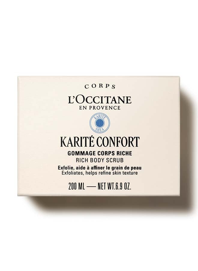 L'OCCITANE Shea Butter Ultra Rich Body Scrub 200 ml - Image 2